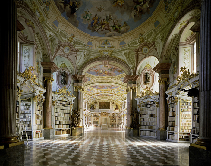 کتابخانه آبی، اتریش